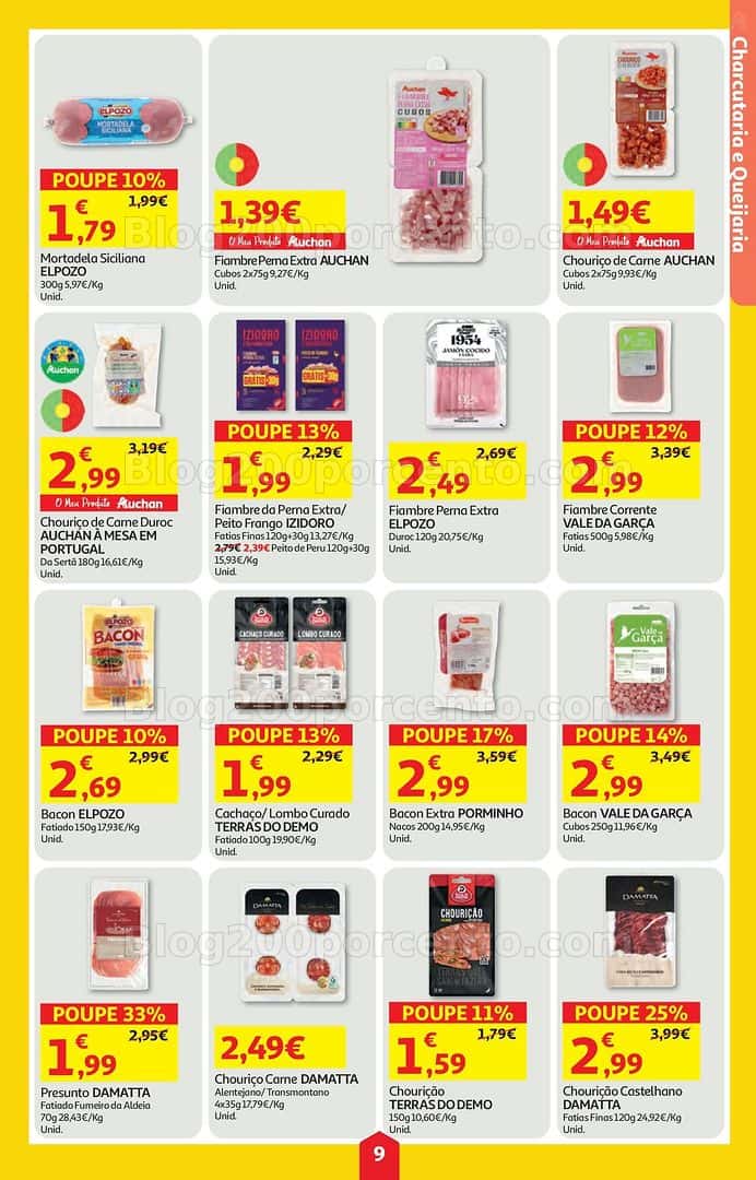 Antevisão Folheto AUCHAN Super Poupança Promoções de 2 a 8 abril