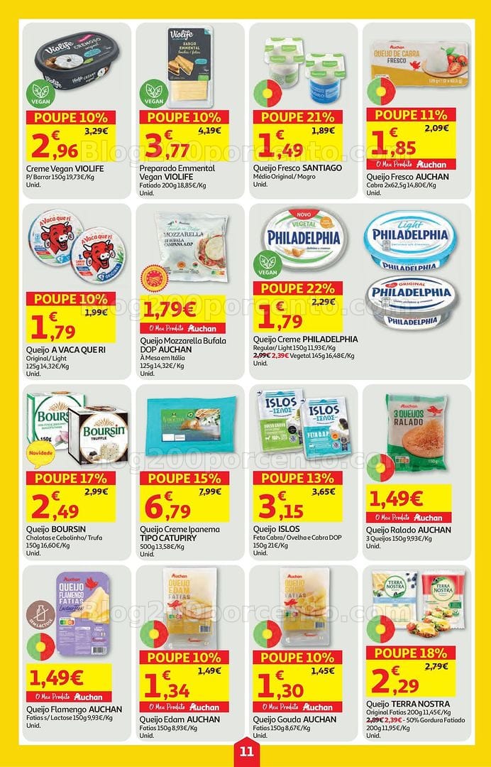 Antevisão Folheto AUCHAN Super Poupança Promoções de 5 a 11 março