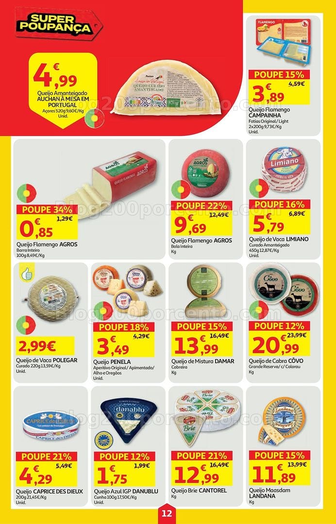 Antevisão Folheto AUCHAN Super Poupança Promoções de 5 a 11 março