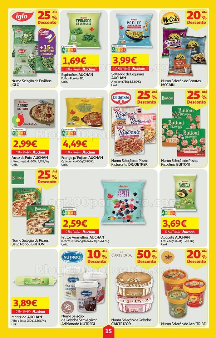 Antevisão Folheto AUCHAN Super Poupança Promoções de 5 a 11 março