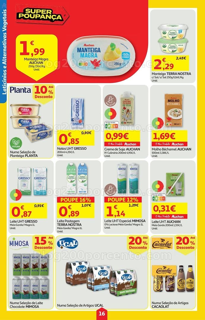 Antevisão Folheto AUCHAN Super Poupança Promoções de 5 a 11 março