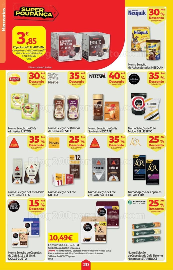 Antevisão Folheto AUCHAN Super Poupança Promoções de 5 a 11 março
