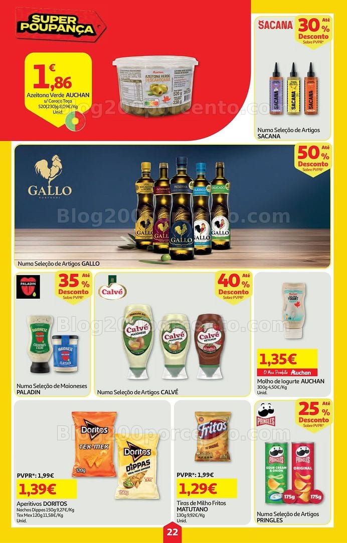 Antevisão Folheto AUCHAN Super Poupança Promoções de 5 a 11 março