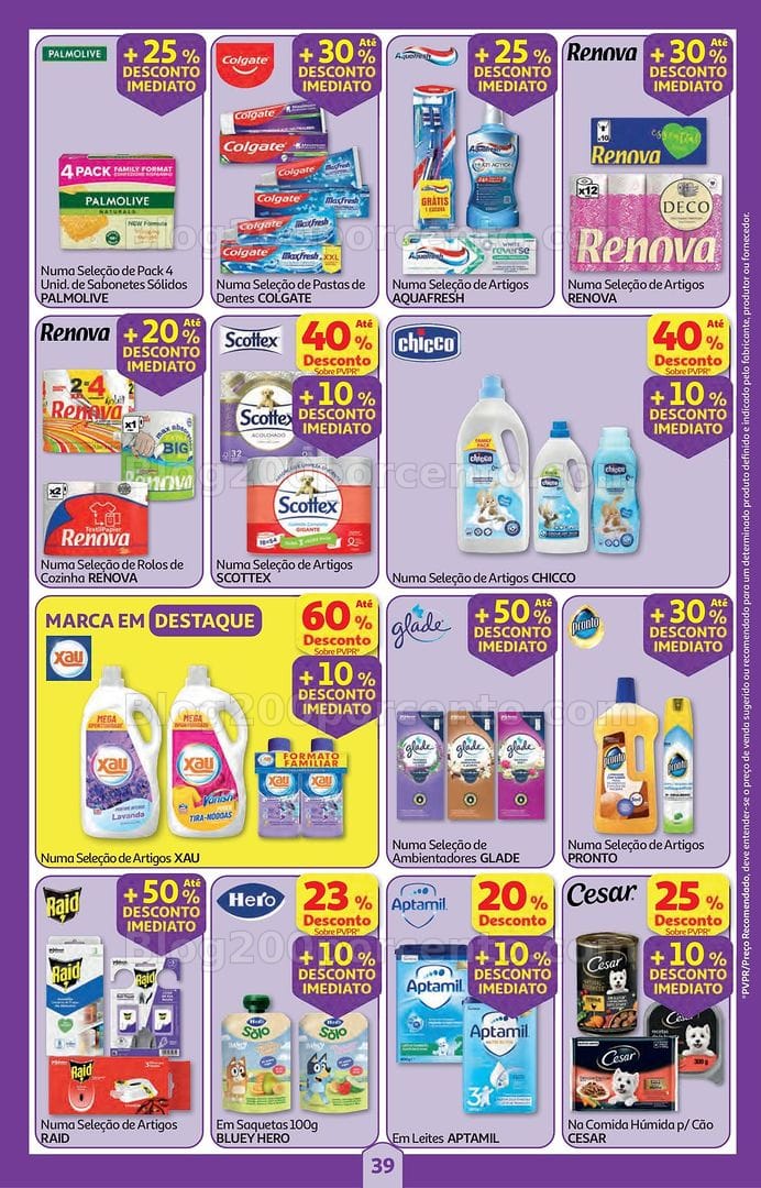 Antevisão Folheto AUCHAN Super Poupança Promoções de 5 a 11 março