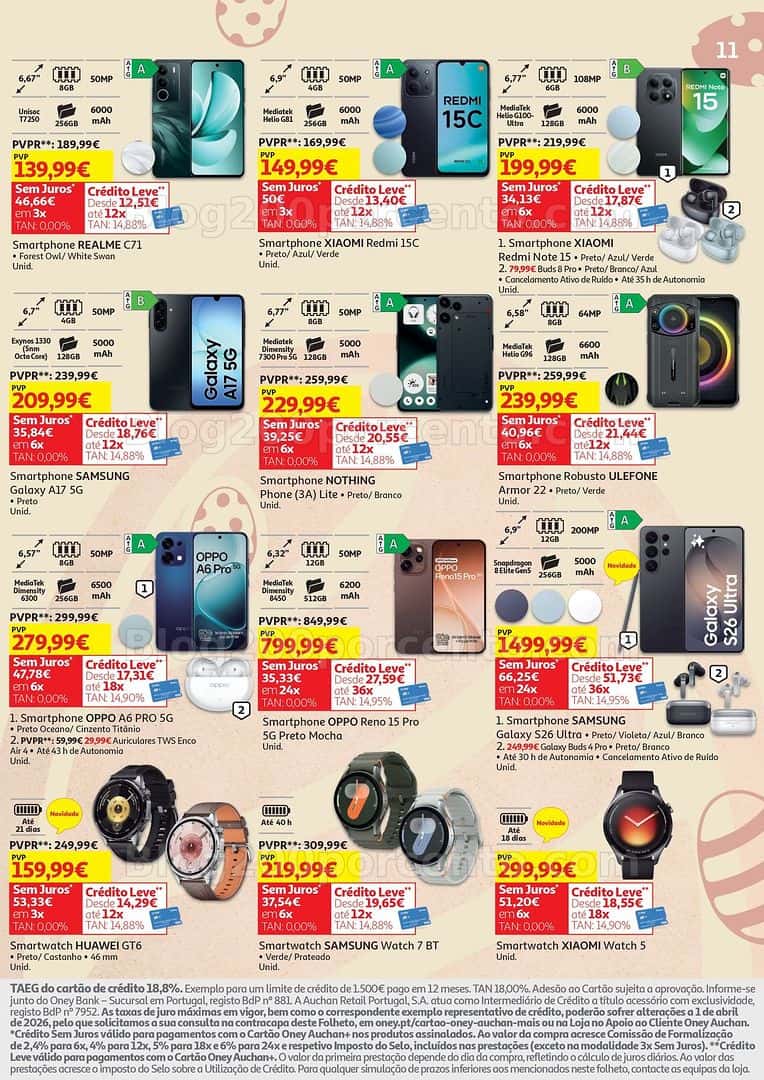 Antevisão Folheto AUCHAN Box Tecnologia Promoções de 13 março a 5 abril