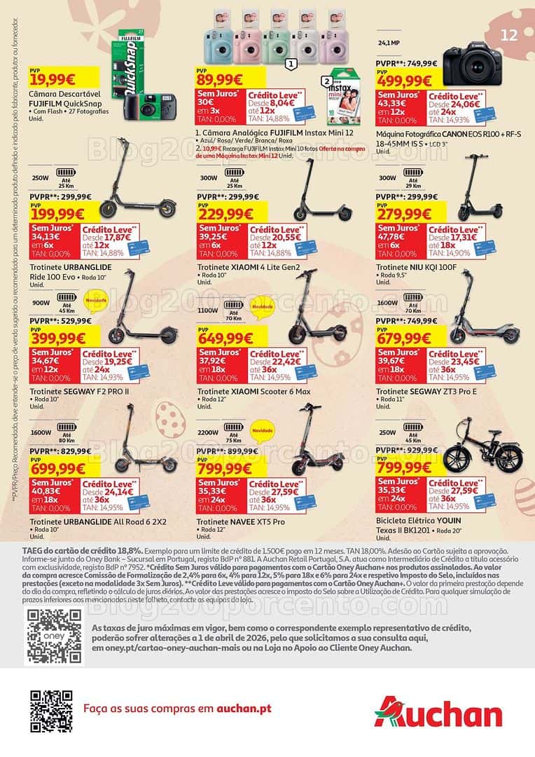 Antevisão Folheto AUCHAN Box Tecnologia Promoções de 13 março a 5 abril