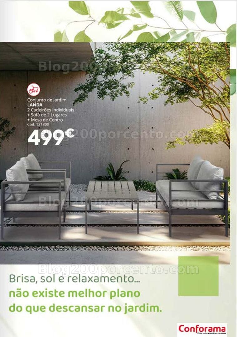 Antevisão Folheto CONFORAMA Jardim Promoções de 19 março a 30 julho