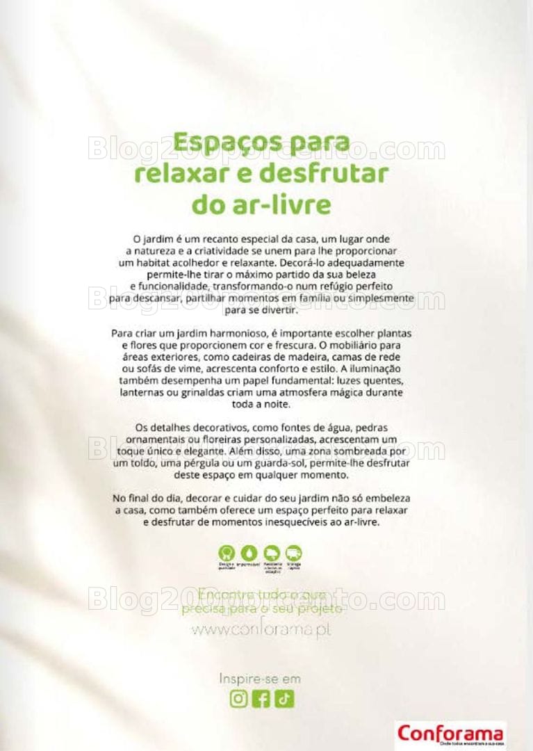 Antevisão Folheto CONFORAMA Jardim Promoções de 19 março a 30 julho
