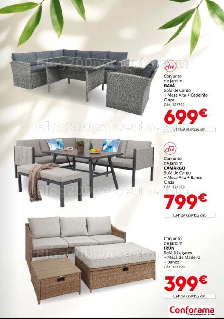 Antevisão Folheto CONFORAMA Jardim Promoções de 19 março a 30 julho