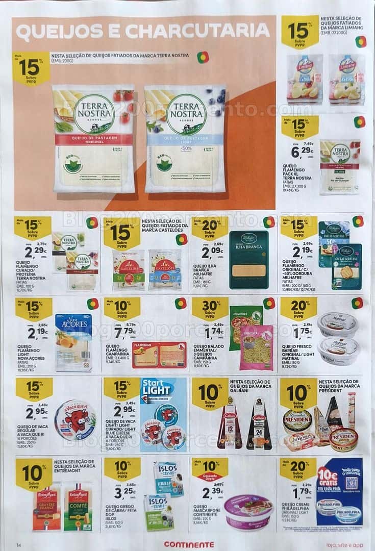 Antevisão Folheto CONTINENTE Promoções de 10 a 16 março