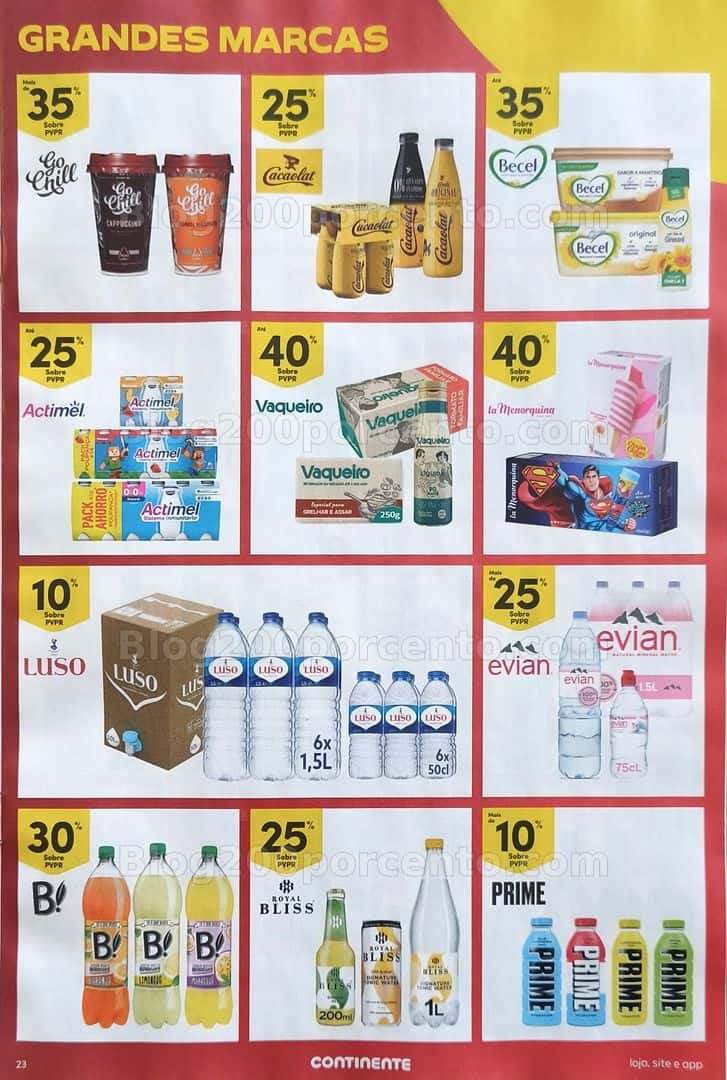 Antevisão Folheto CONTINENTE Promoções de 10 a 16 março