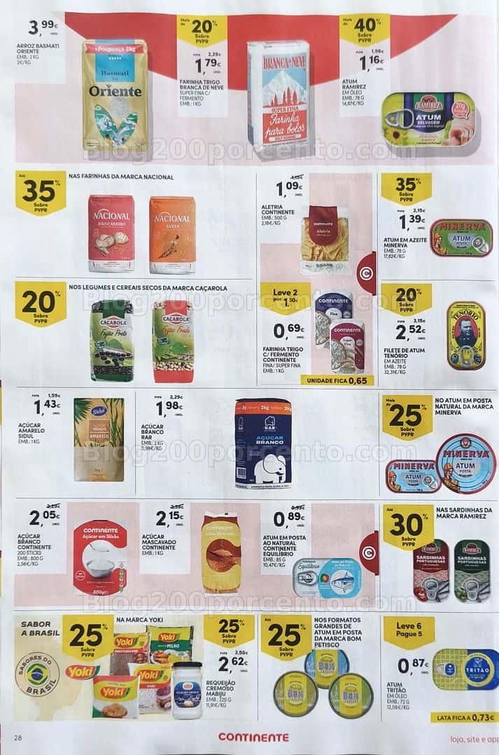 Antevisão Folheto CONTINENTE Promoções de 10 a 16 março