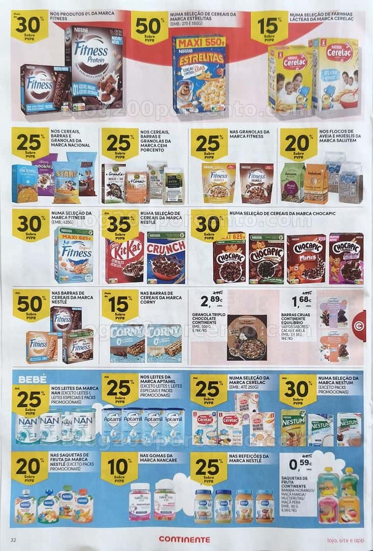 Antevisão Folheto CONTINENTE Promoções de 10 a 16 março