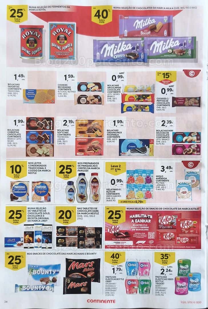 Antevisão Folheto CONTINENTE Promoções de 10 a 16 março