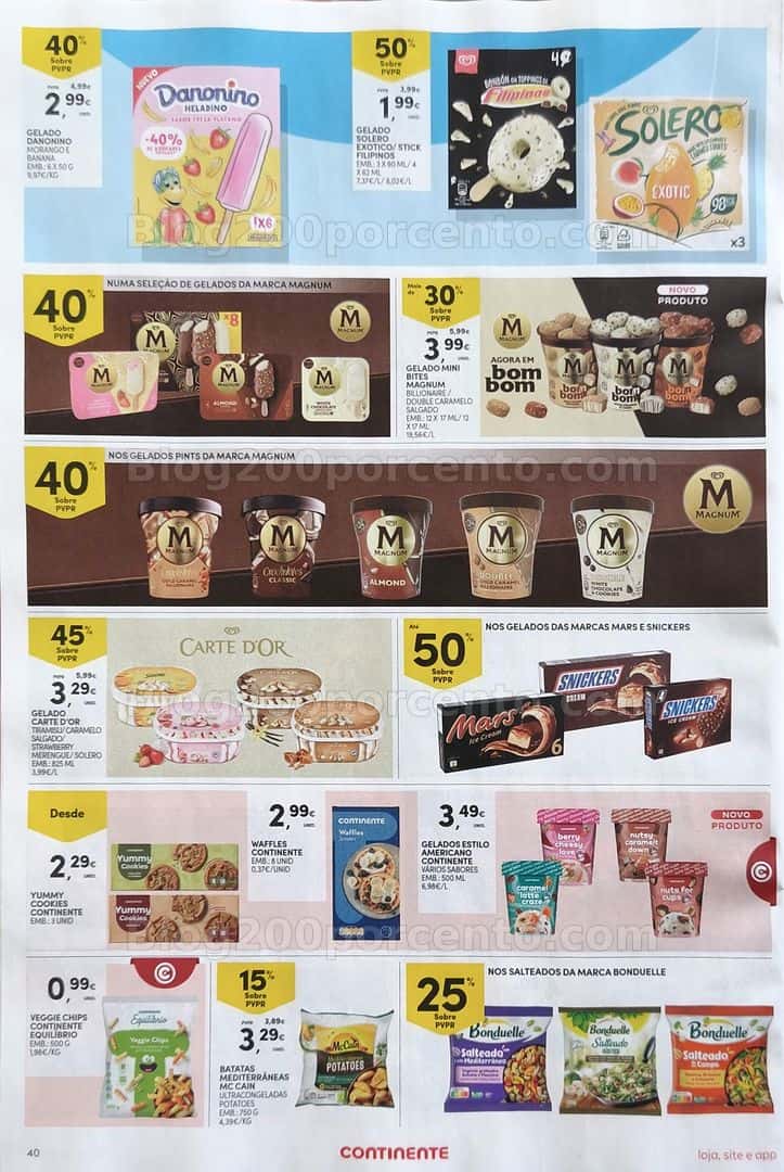 Antevisão Folheto CONTINENTE Promoções de 10 a 16 março