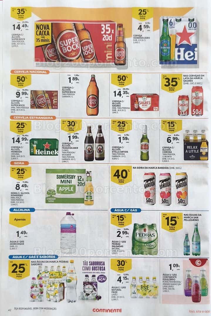 Antevisão Folheto CONTINENTE Promoções de 10 a 16 março