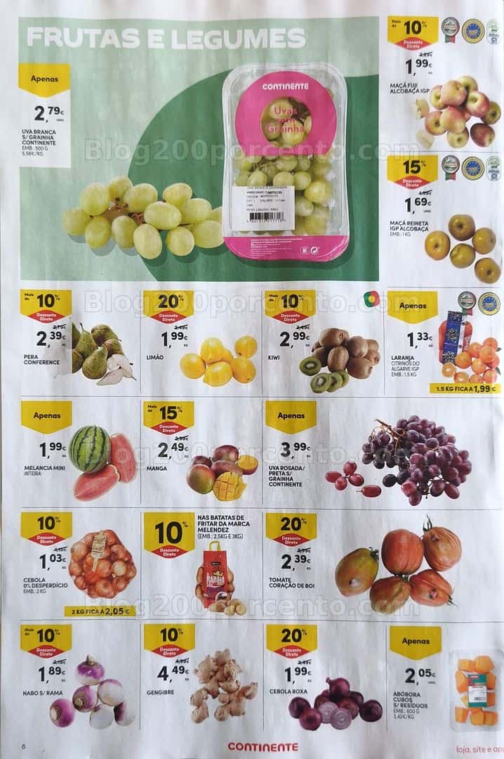 Antevisão Folheto CONTINENTE Promoções de 10 a 16 março