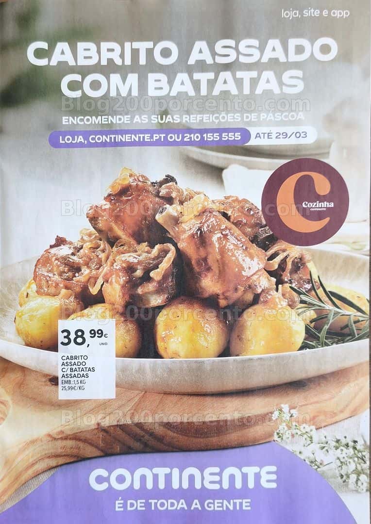 Antevisão Folheto CONTINENTE Promoções de 17 a 23 março