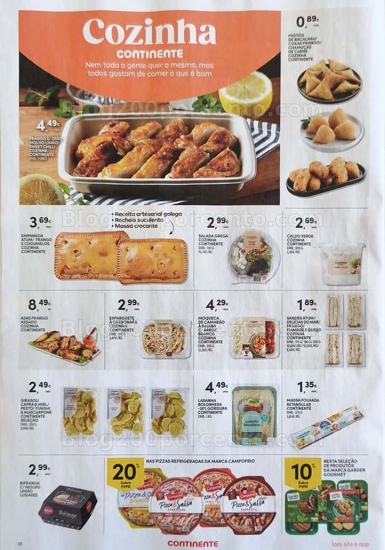 Antevisão Folheto CONTINENTE Promoções de 17 a 23 março