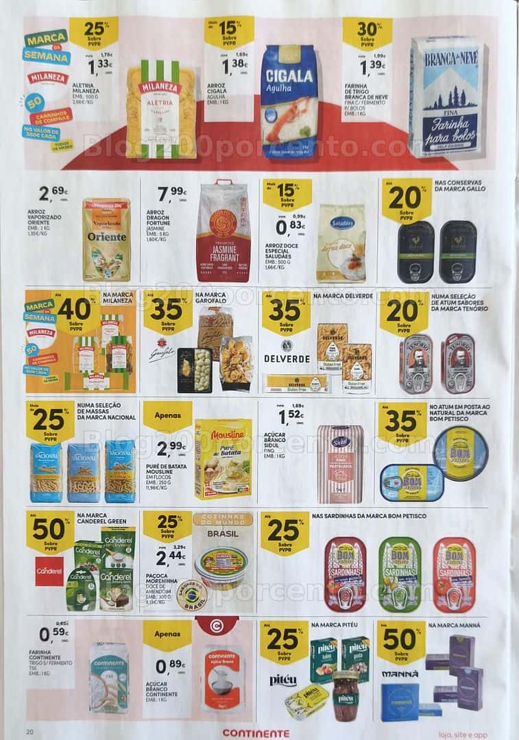 Antevisão Folheto CONTINENTE Promoções de 17 a 23 março