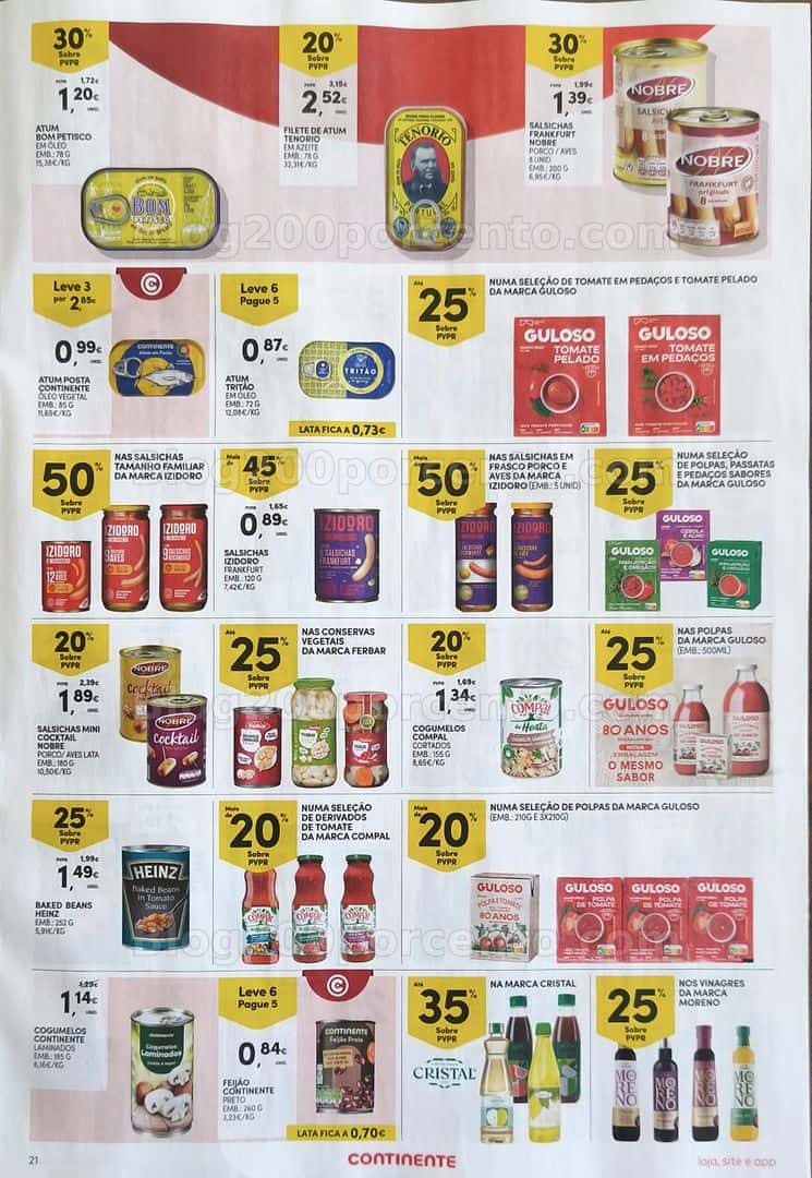Antevisão Folheto CONTINENTE Promoções de 17 a 23 março