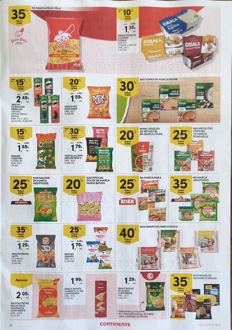 Antevisão Folheto CONTINENTE Promoções de 17 a 23 março