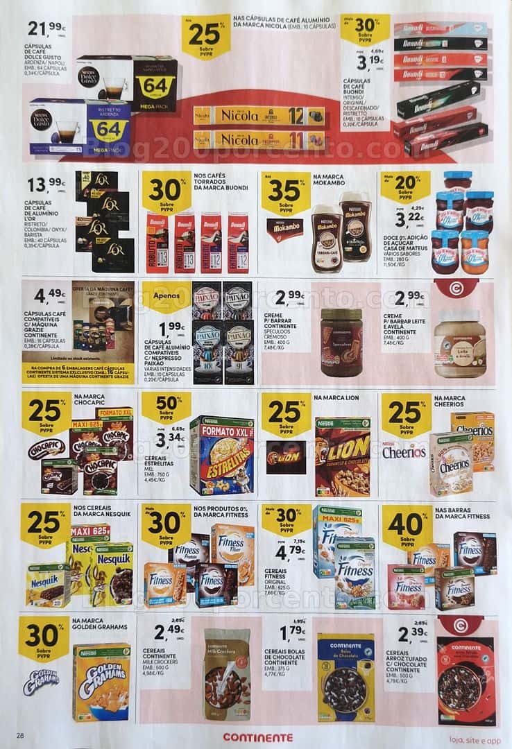 Antevisão Folheto CONTINENTE Promoções de 17 a 23 março