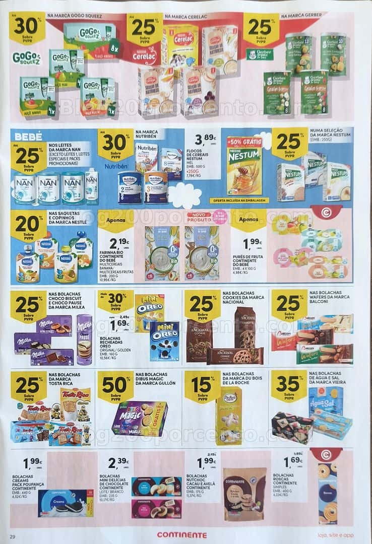 Antevisão Folheto CONTINENTE Promoções de 17 a 23 março