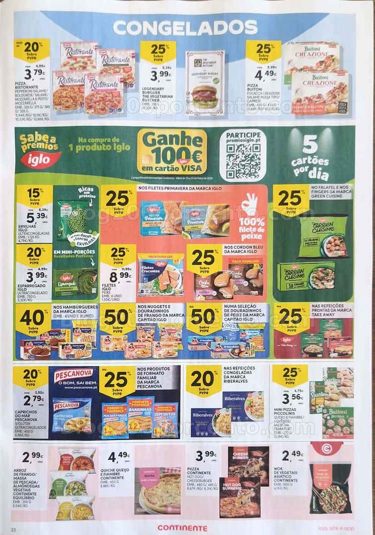 Antevisão Folheto CONTINENTE Promoções de 17 a 23 março