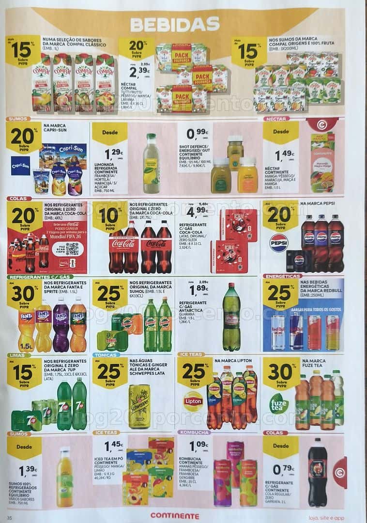 Antevisão Folheto CONTINENTE Promoções de 17 a 23 março