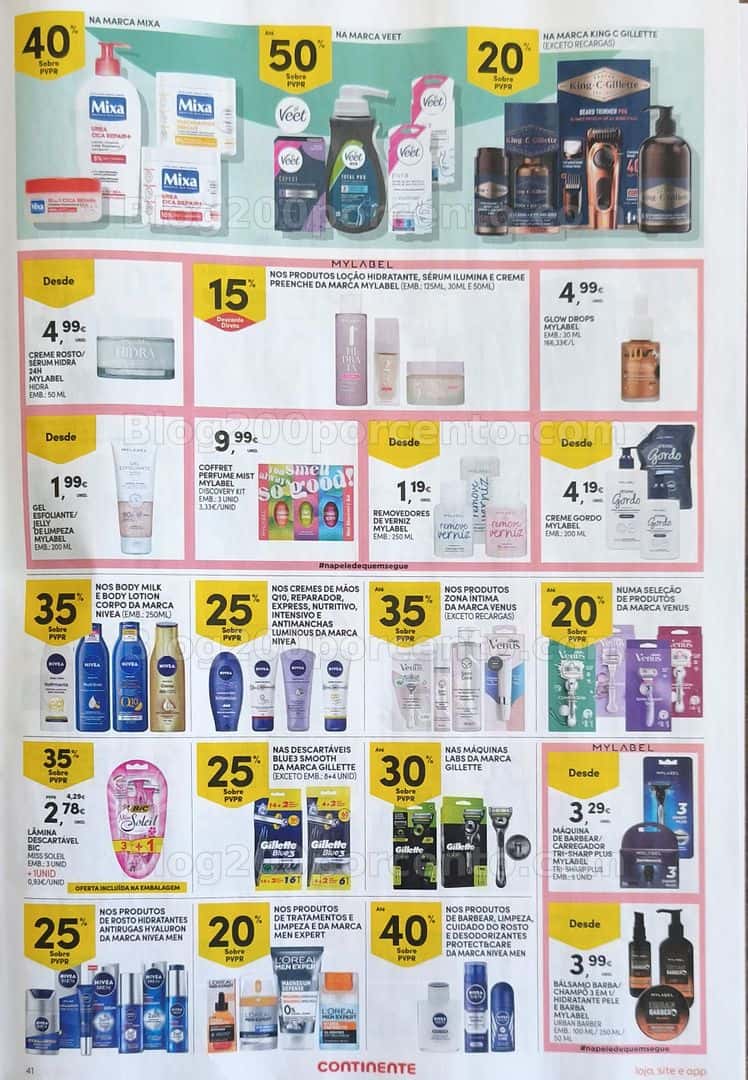 Antevisão Folheto CONTINENTE Promoções de 17 a 23 março