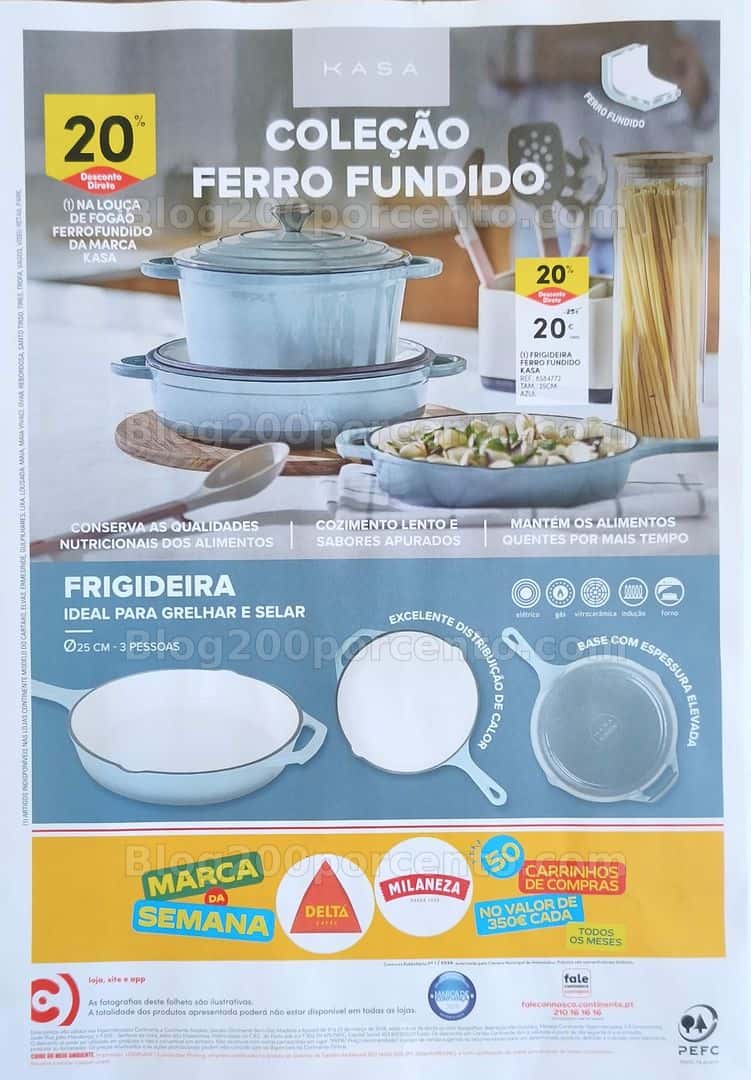 Antevisão Folheto CONTINENTE Bazar Promoções de 17 a 23 março