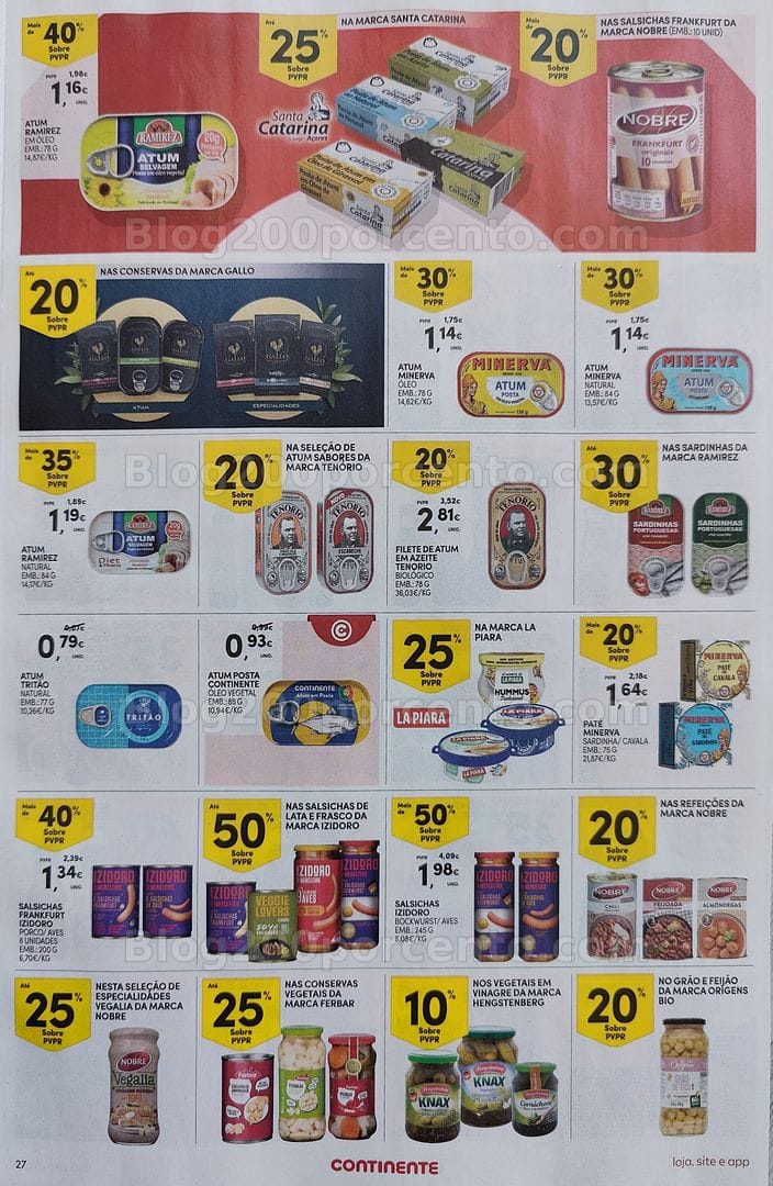 Antevisão Folheto CONTINENTE Promoções de 24 a 30 março