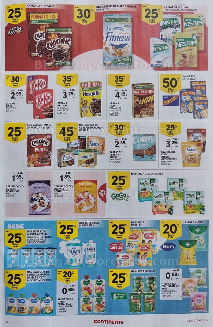 Antevisão Folheto CONTINENTE Promoções de 24 a 30 março