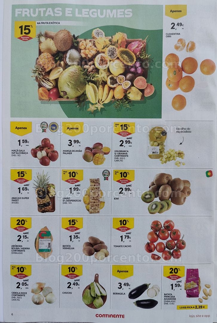 Antevisão Folheto CONTINENTE Promoções de 24 a 30 março