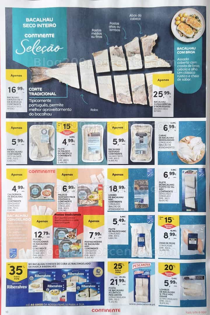 Antevisão Folheto CONTINENTE Promoções de 3 a 9 março