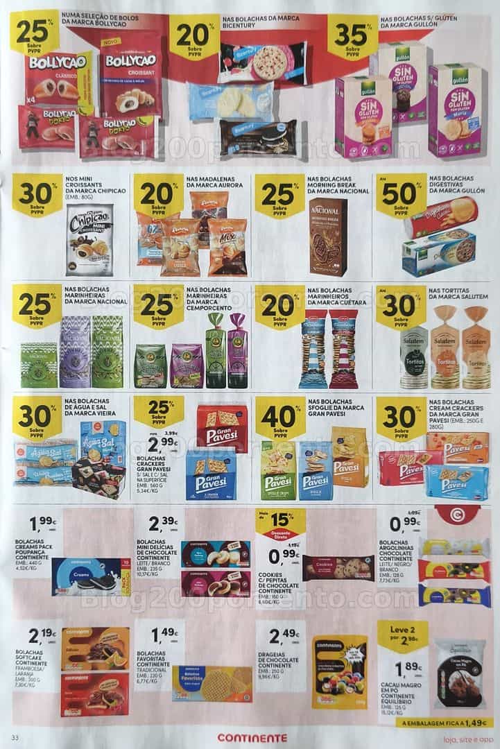 Antevisão Folheto CONTINENTE Promoções de 3 a 9 março