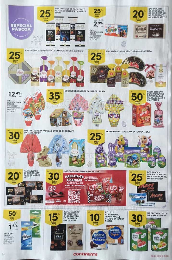 Antevisão Folheto CONTINENTE Promoções de 3 a 9 março