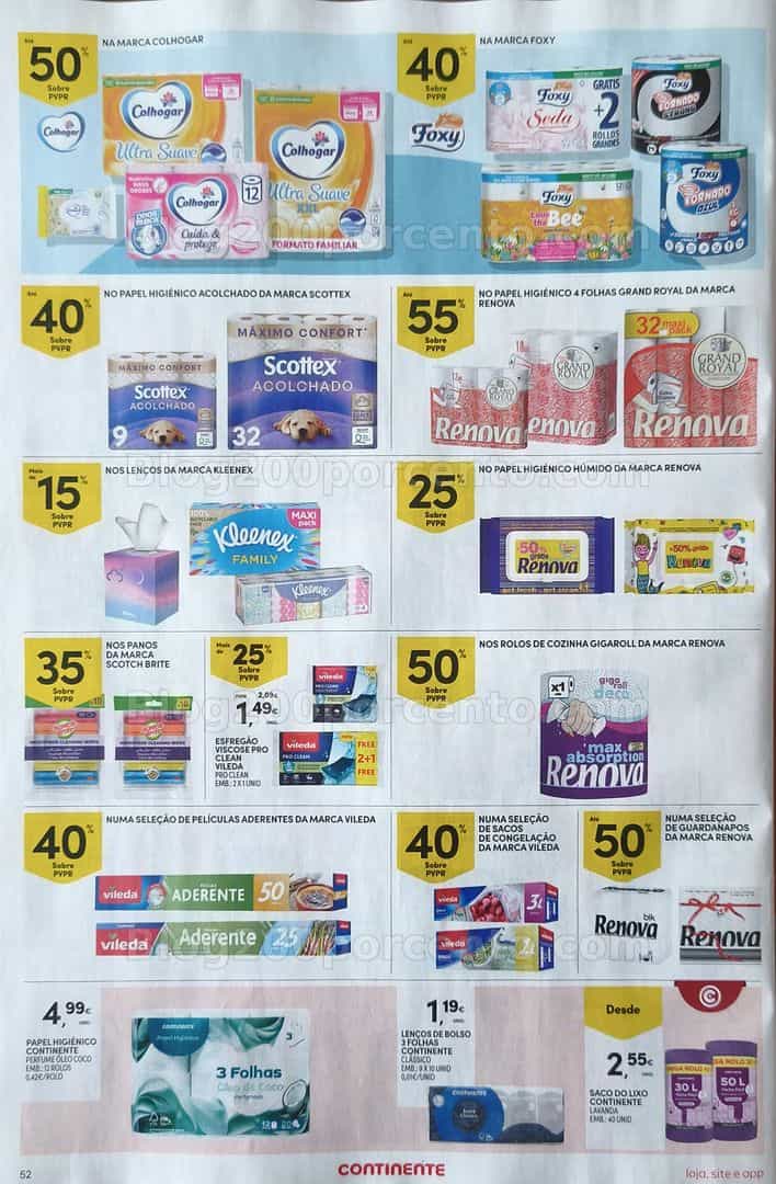 Antevisão Folheto CONTINENTE Promoções de 3 a 9 março