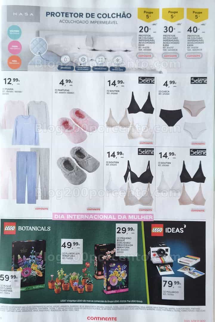 Antevisão Folheto CONTINENTE Bazar Promoções de 3 a 9 março