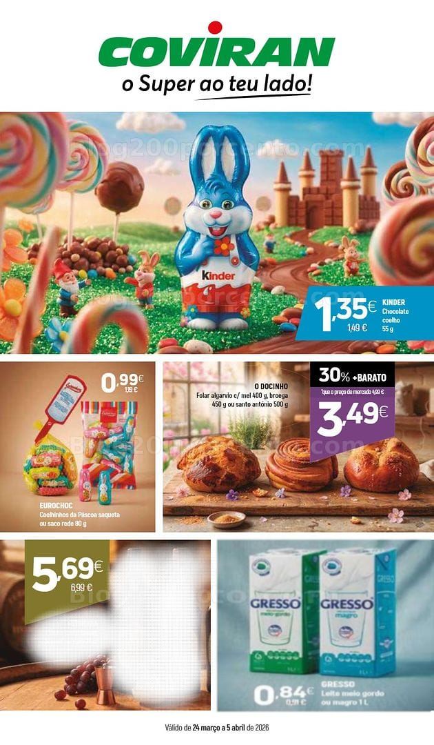 Antevisão Folheto COVIRAN Promoções de 24 março a 5 abril