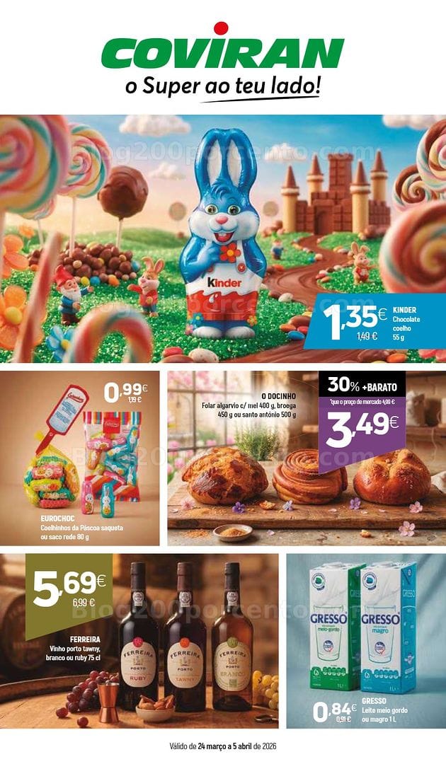 Antevisão Folheto COVIRAN Promoções de 24 março a 5 abril