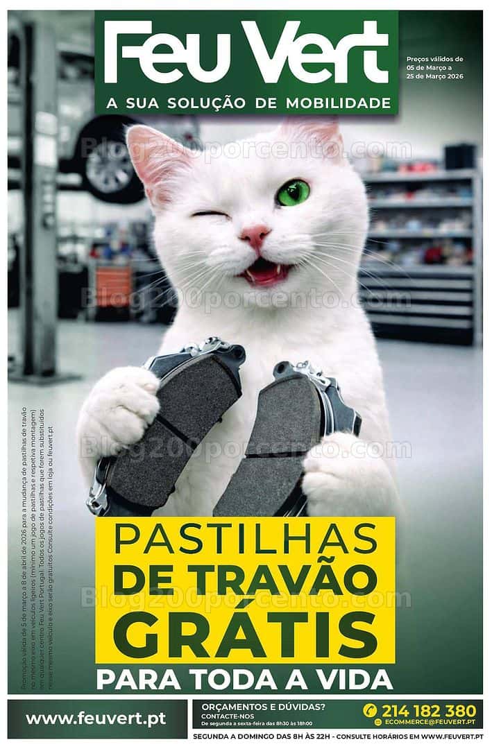 Antevisão Folheto FEU VERT Promoções de 5 a 25 março