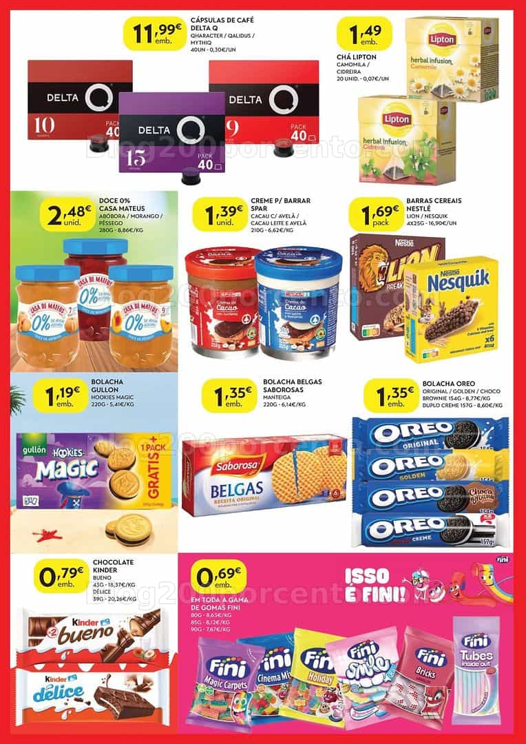 Antevisão Folheto SPAR Promoções de 3 a 15 março