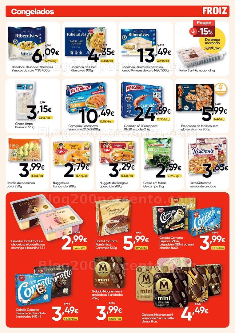 Antevisão Folheto FROIZ Promoções de 26 março a 8 abril