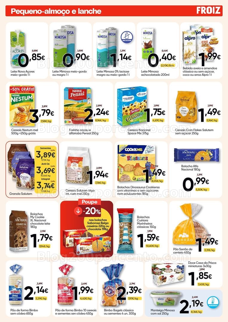 Antevisão Folheto FROIZ Promoções de 26 março a 8 abril