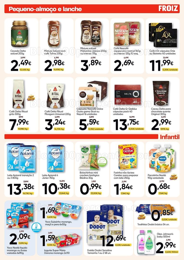 Antevisão Folheto FROIZ Promoções de 26 março a 8 abril