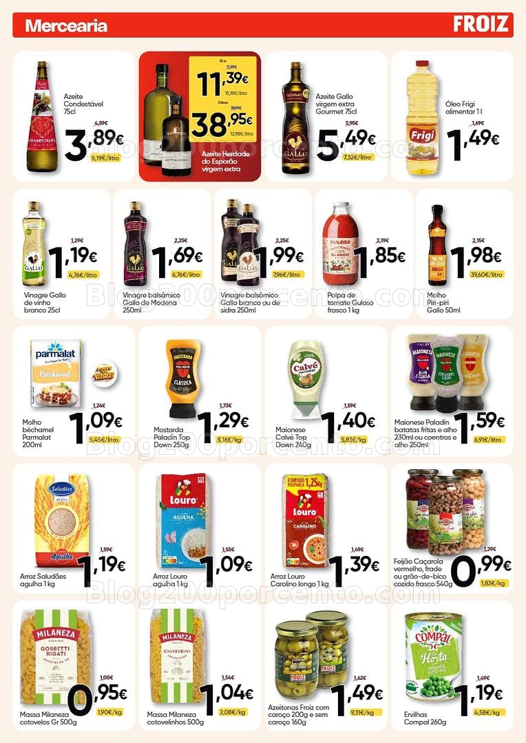 Antevisão Folheto FROIZ Promoções de 26 março a 8 abril