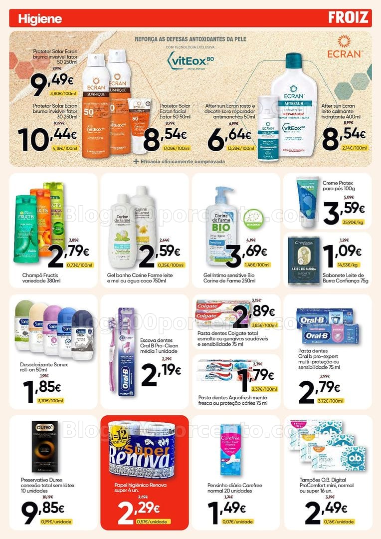 Antevisão Folheto FROIZ Promoções de 26 março a 8 abril
