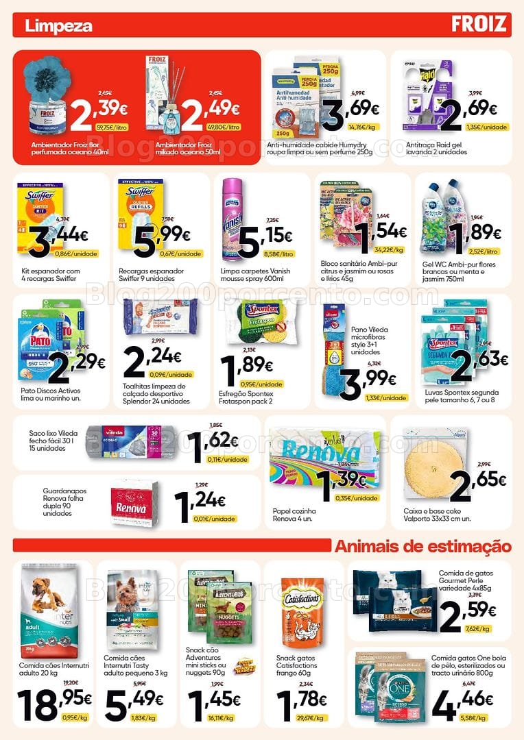 Antevisão Folheto FROIZ Promoções de 26 março a 8 abril